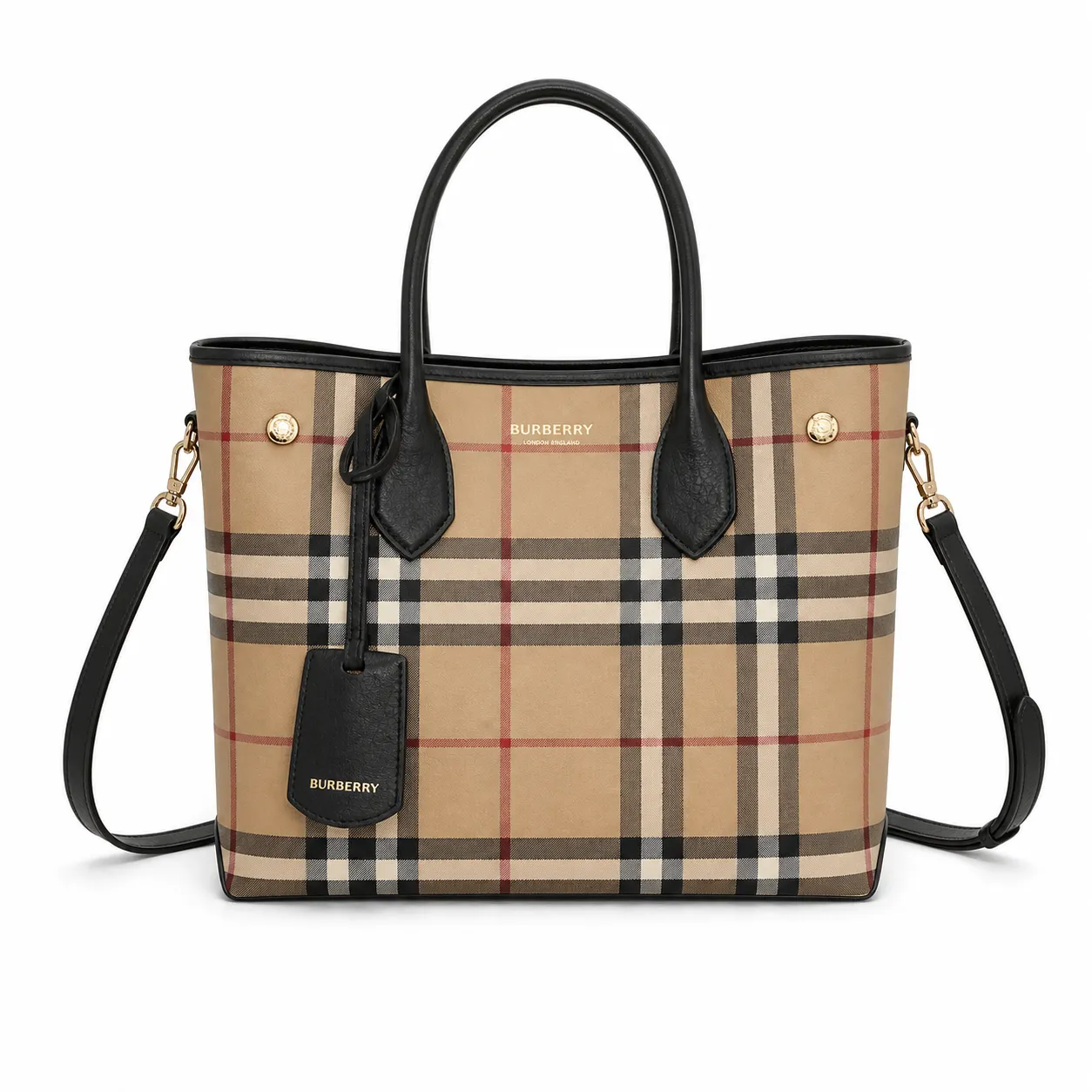 Check Tote Bag