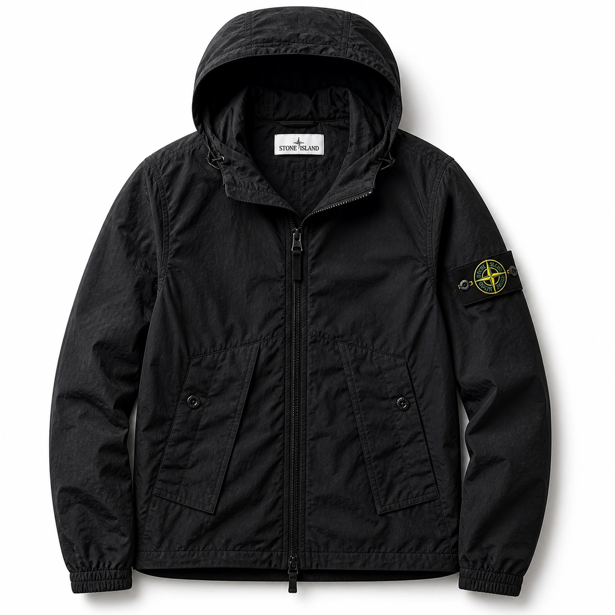 Black Hooded Jacket