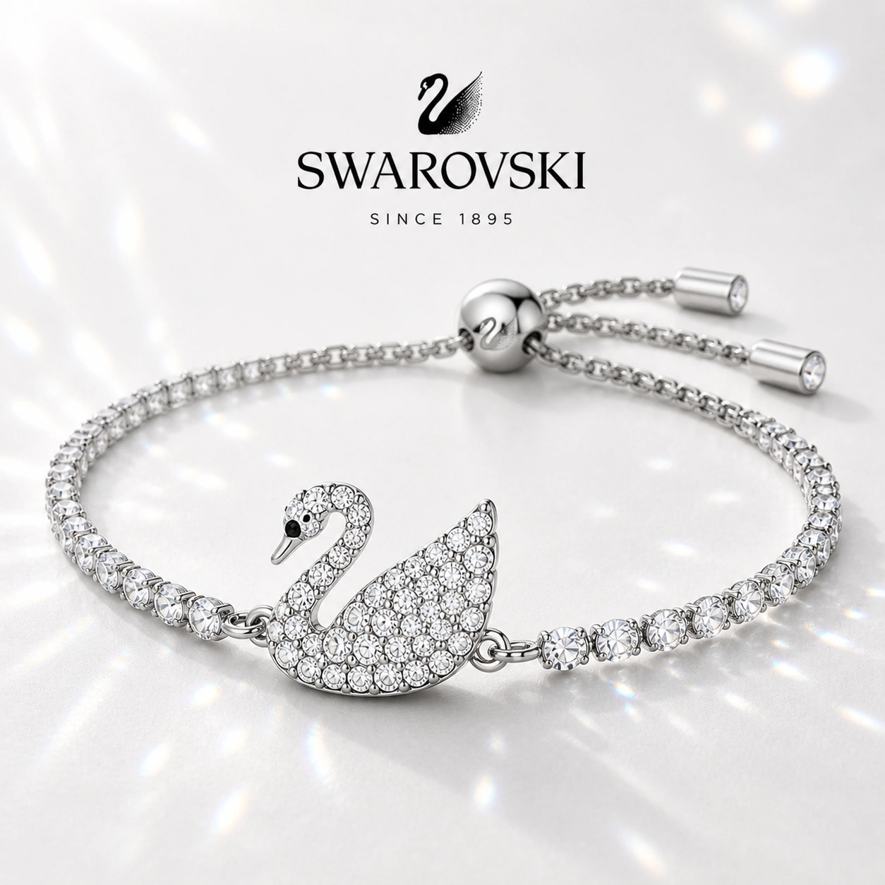 Swan Crystal Bracelet