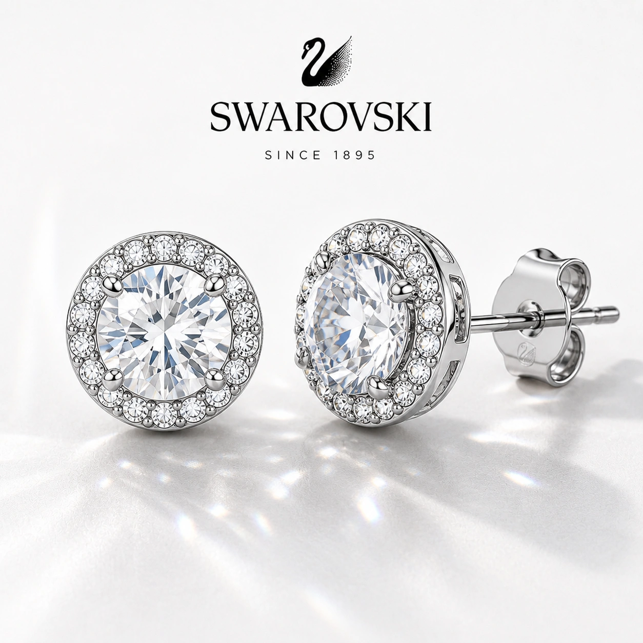 Crystal Stud Earrings