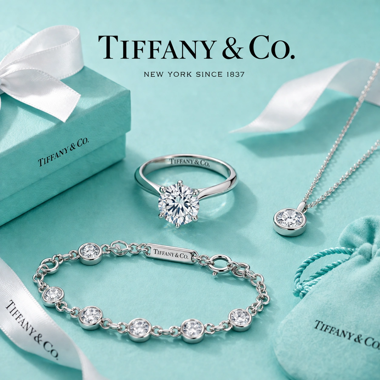 Diamond Bracelet Set